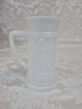 Vintage Milk Glass Mug